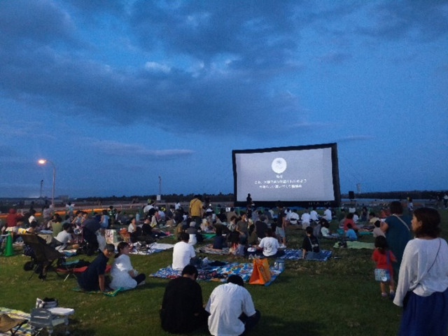 大磯海辺の映画館